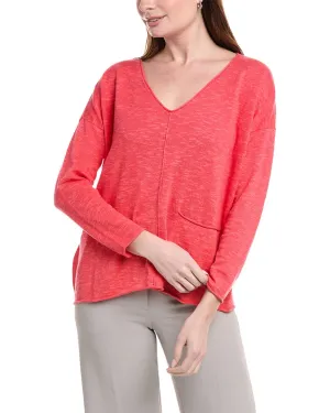 EILEEN FISHER Linen-Blend Sweater