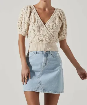 Elowen Sweater In Cream