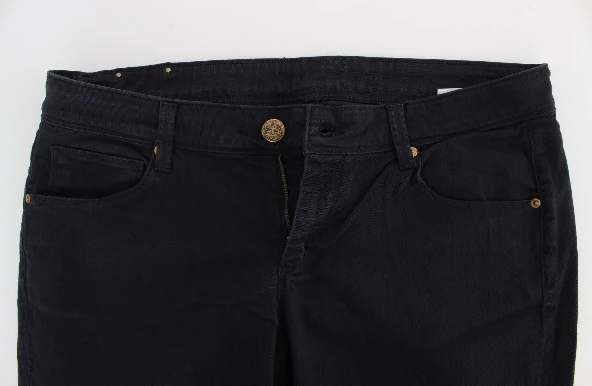 Ermanno Scervino  Cotton Blend Casual Fit Women's Pants