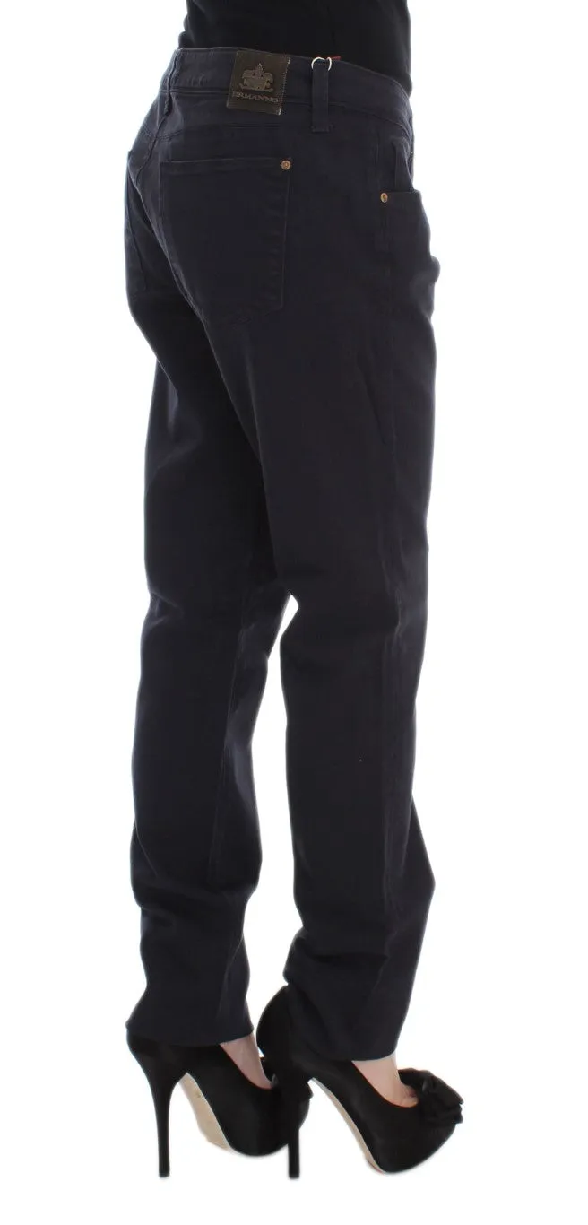 Ermanno Scervino  Cotton Blend Casual Fit Women's Pants