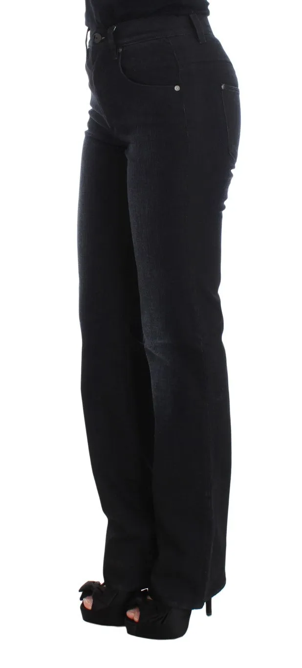 Ermanno Scervino  Cotton Blend Slim Fit Bootcut Women's Jeans