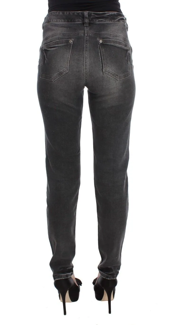 Ermanno Scervino  Wash Cotton Blend Stretch Jeans Women's Pants