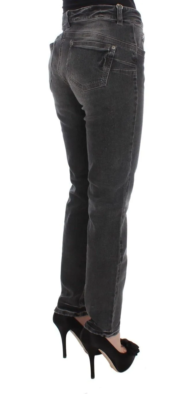 Ermanno Scervino  Wash Cotton Blend Stretch Jeans Women's Pants
