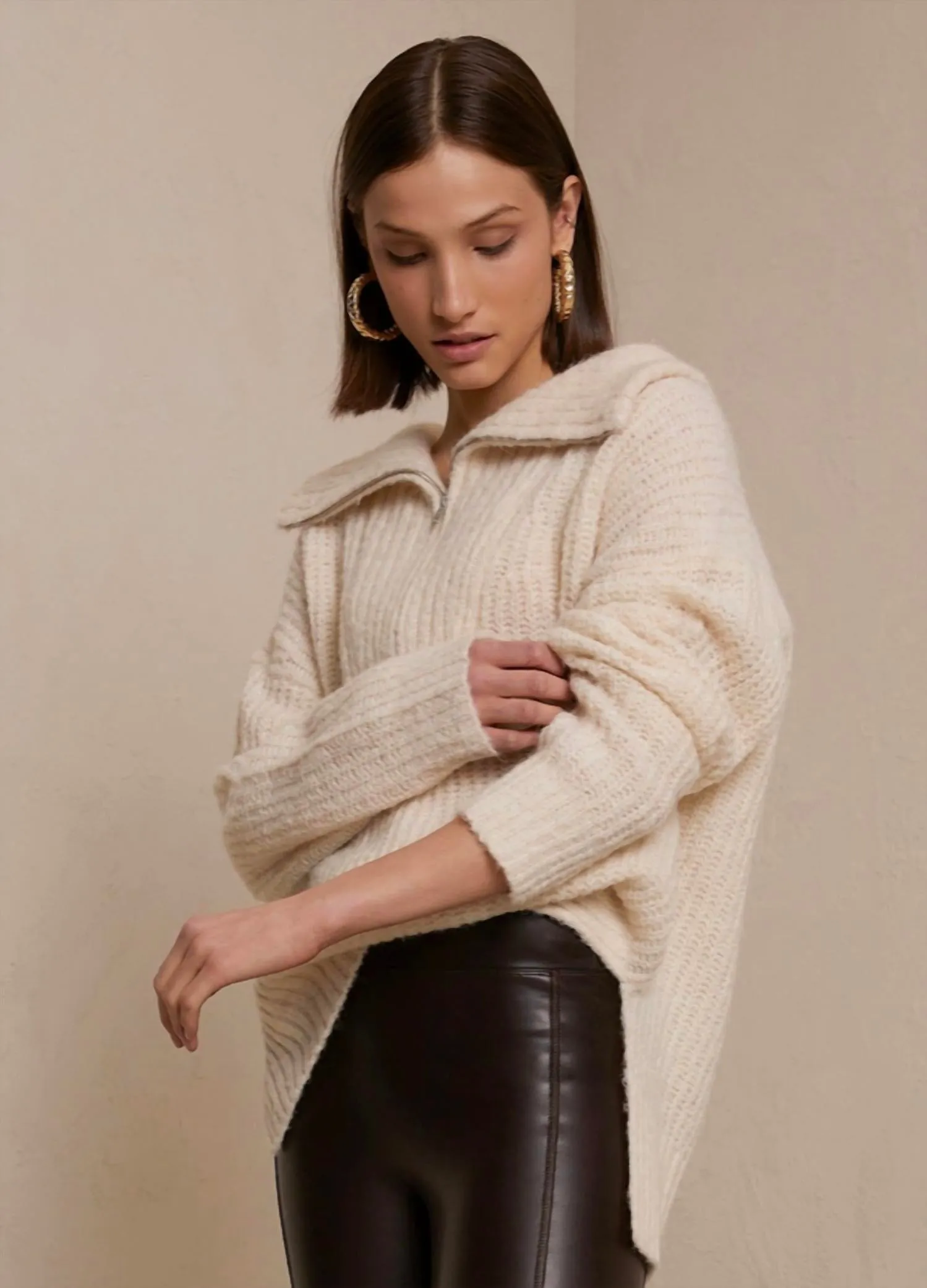 Everett Sweater In White