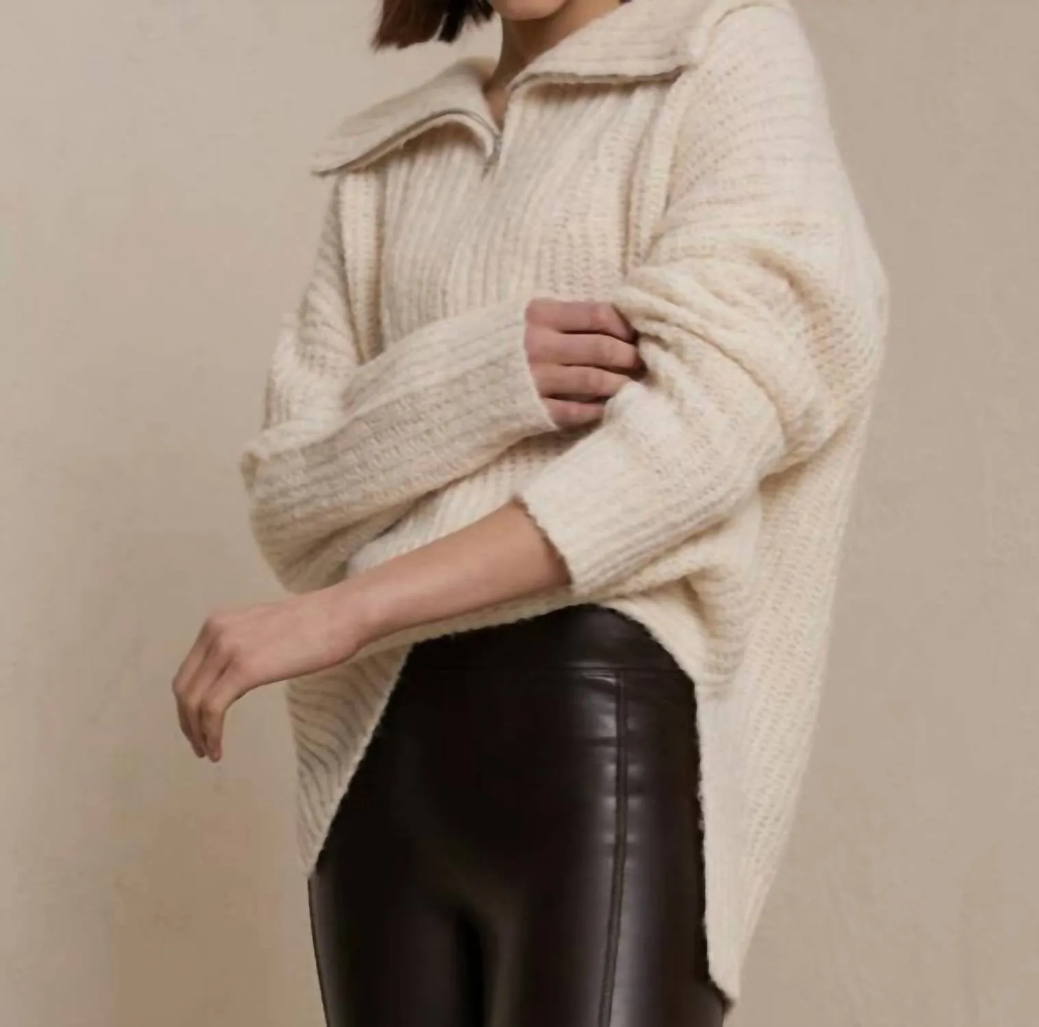 Everett Sweater In White