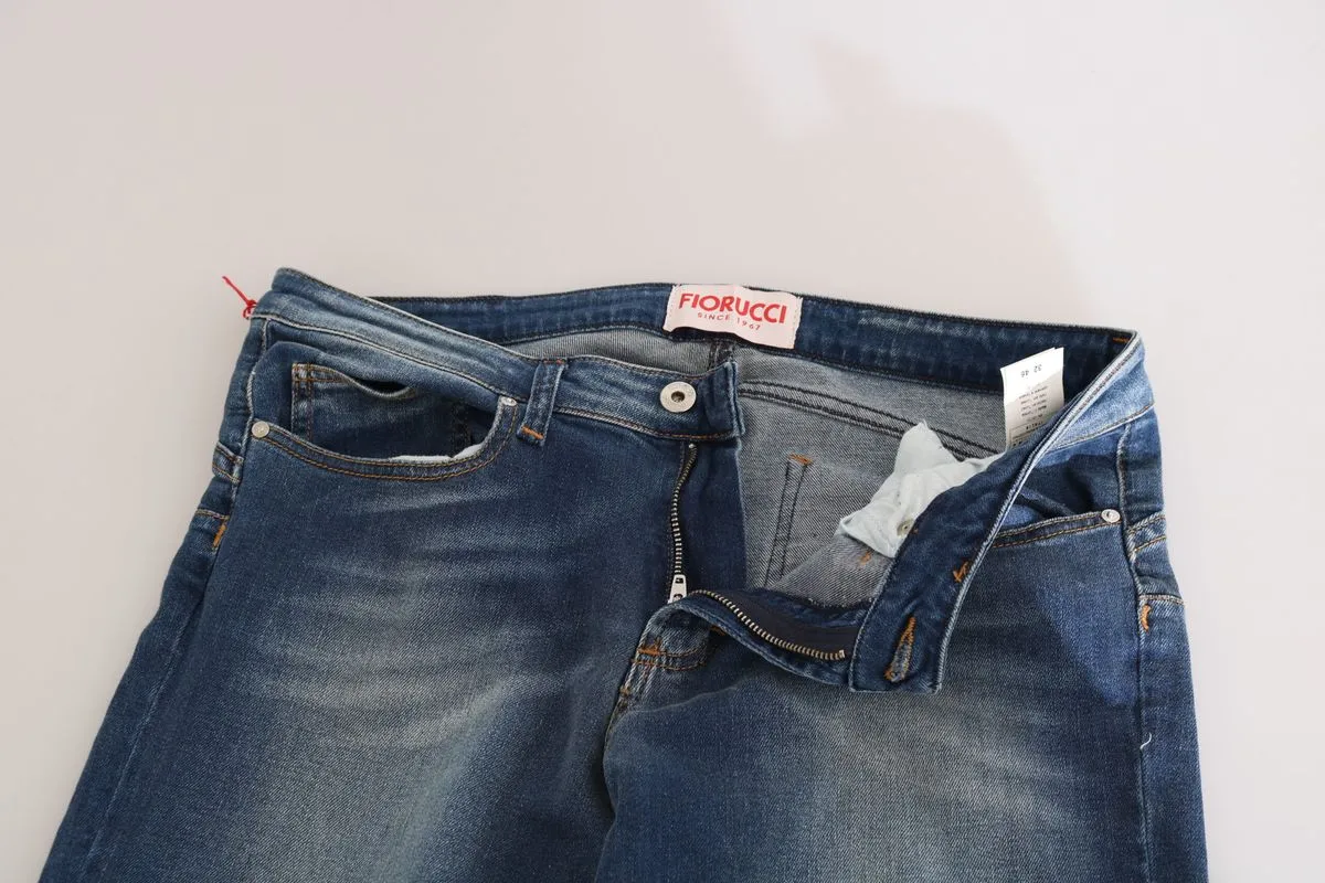 Fiorucci  Washed Mid Waist Slim Fit  Women's Jeans