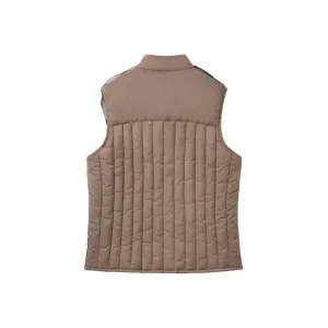 Flathead Performance Quilted Vest In Burnt Taupe