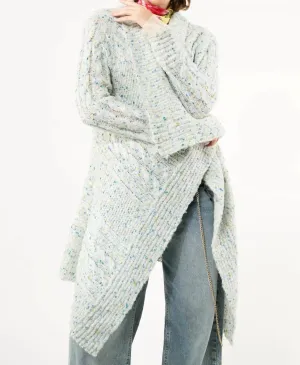 Fontvielle Shawl Jacket In Silver
