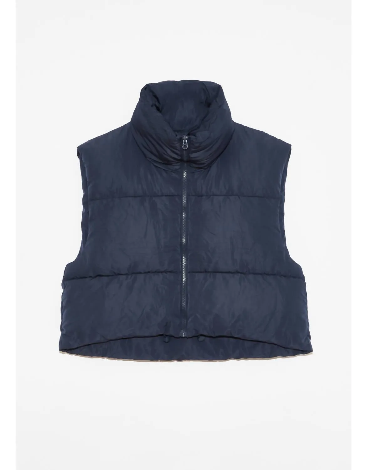 Forsythia Puffer Vest In Blue