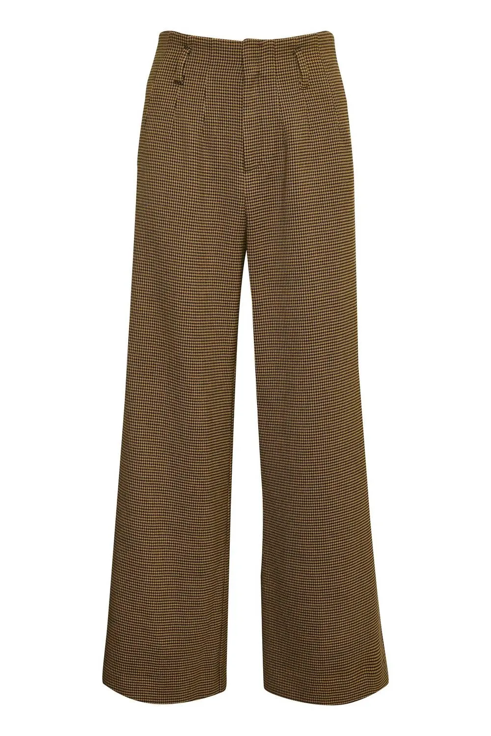 Fraya Pants In Amber Green Checks