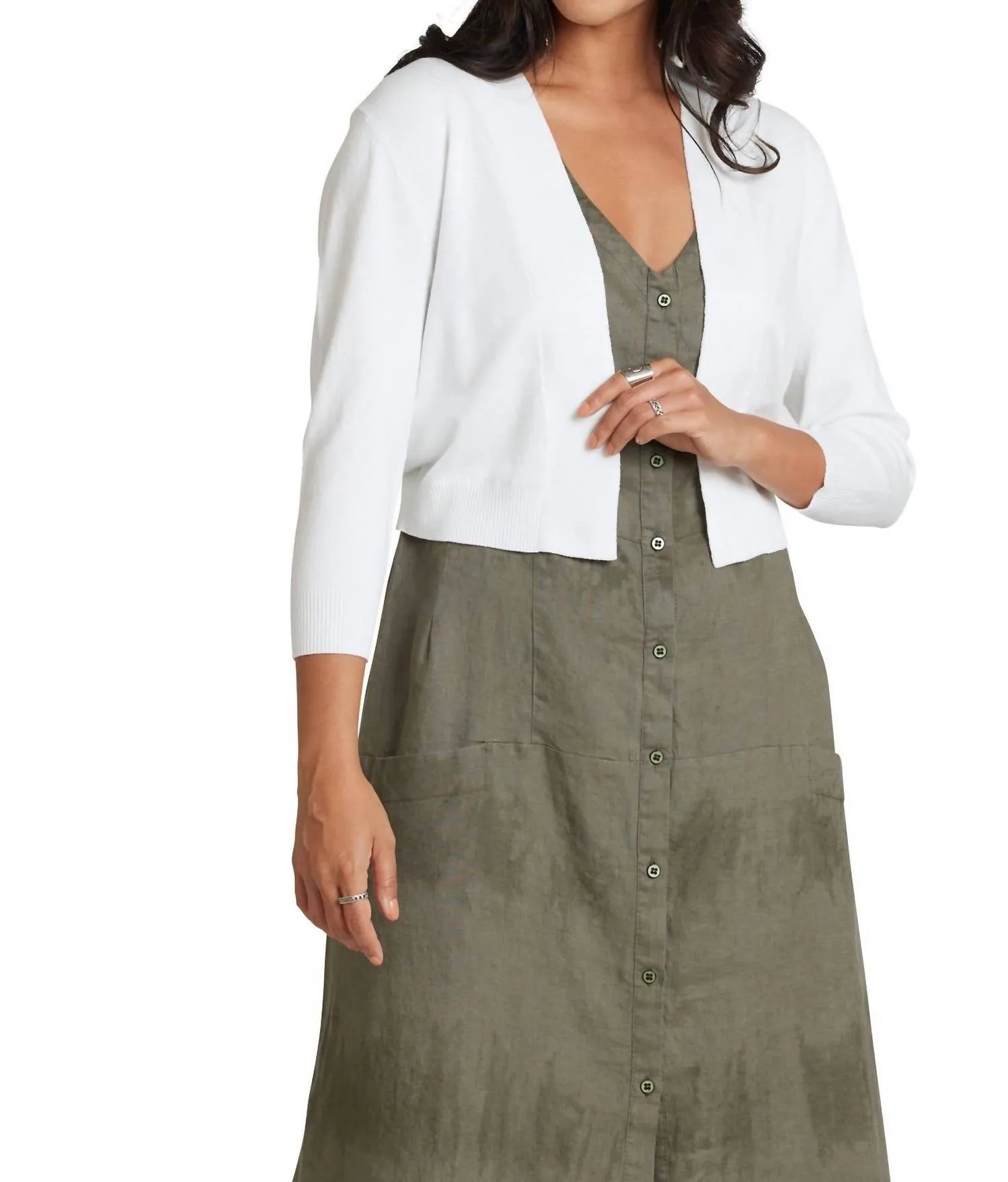 Gauge Sweater In Cream