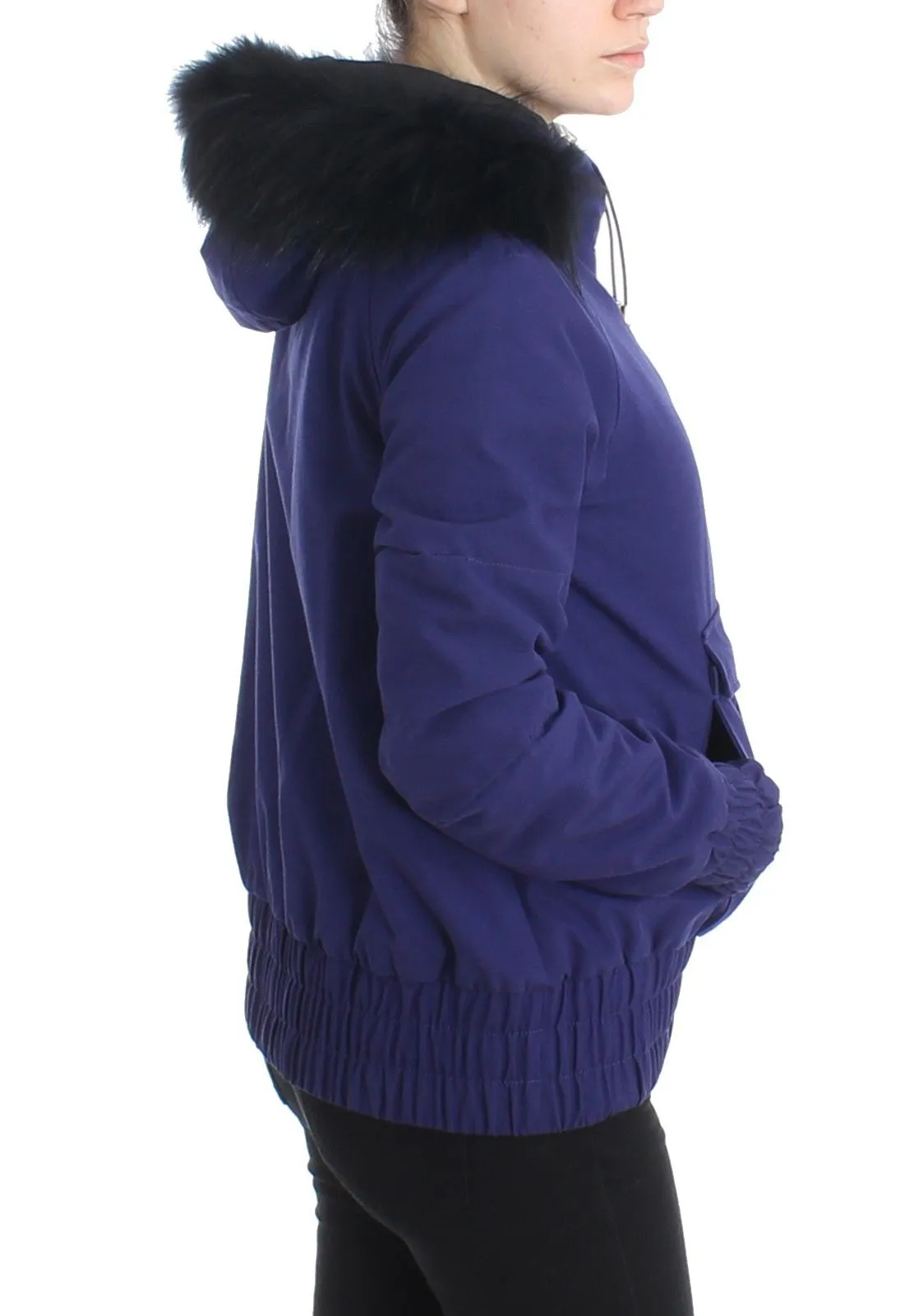 GF Ferre  Padded Jacket Hooded Short Women's K-Way