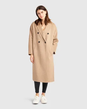 Guestlist Oversized Double Breasted Coat