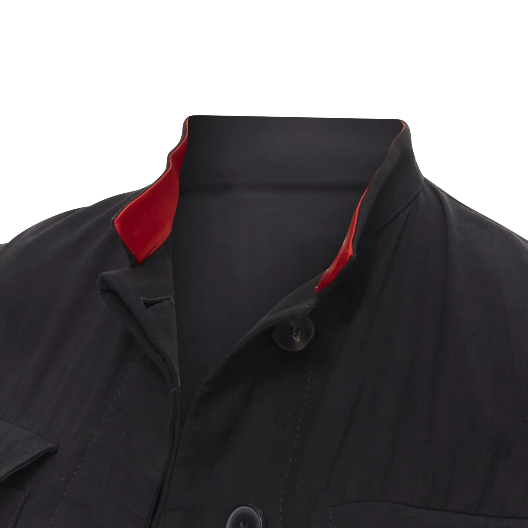 Haider Ackermann cotton p pockets mandarin collar jacket