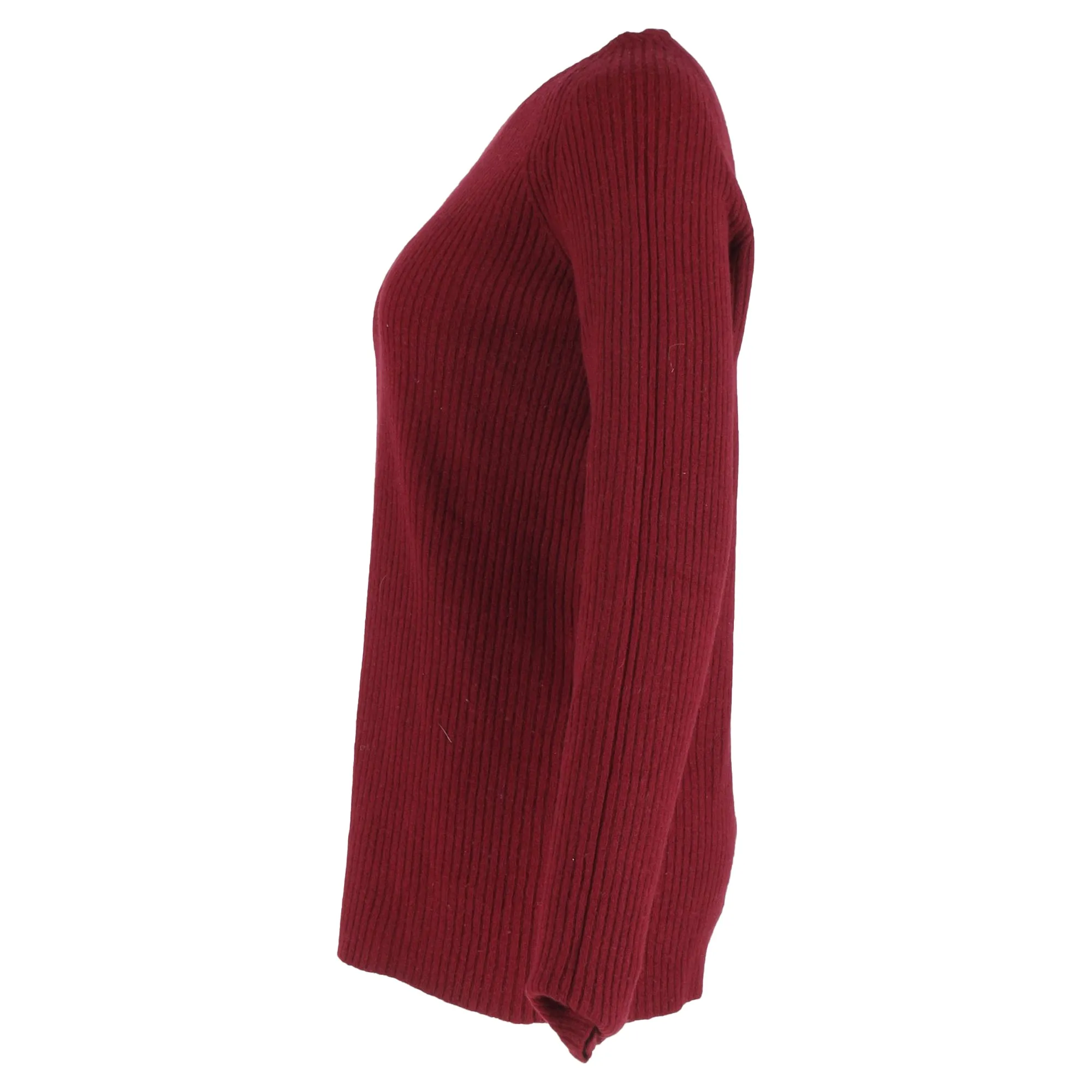 Haider Ackermann Crewneck Sweater in Red Wool