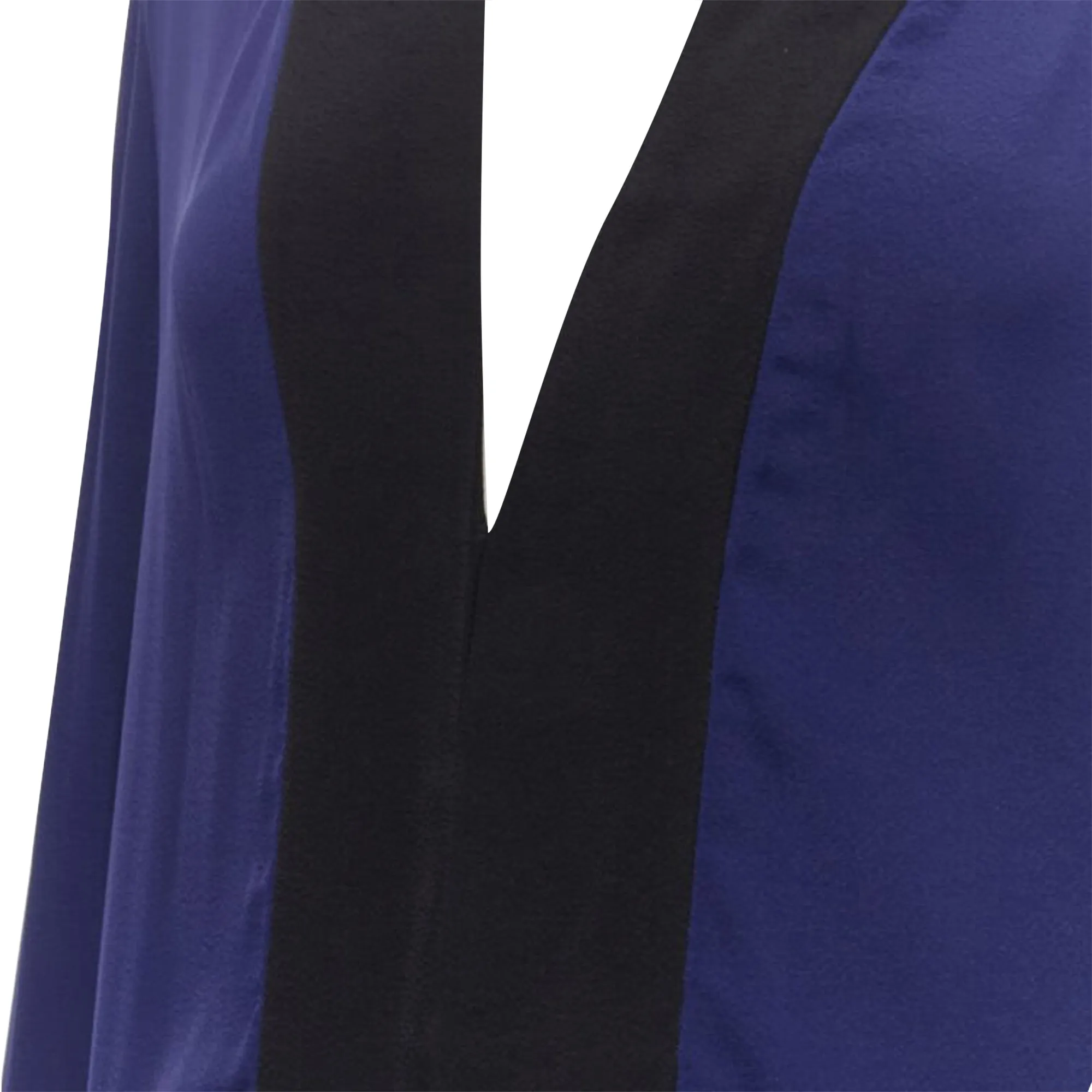 Haider Ackermann rayon silk trimmed long robe jacket