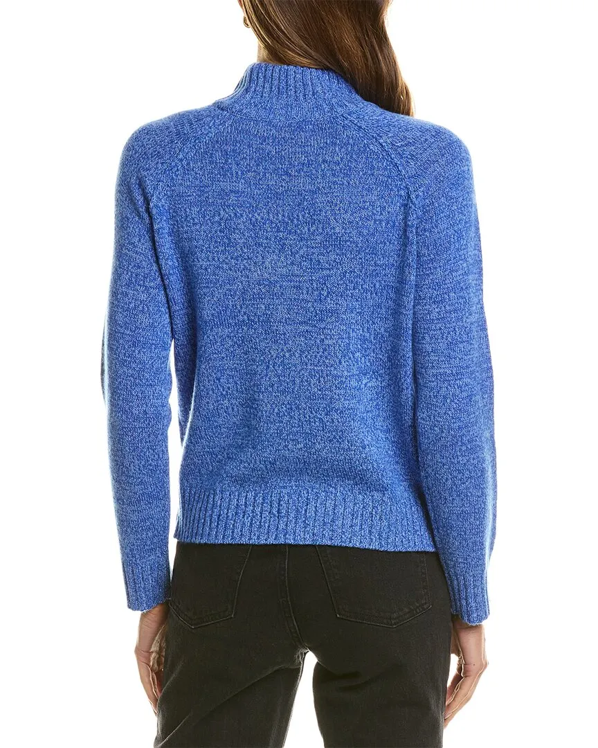 Hannah Rose Turtleneck Wool & Cashmere-Blend Sweater