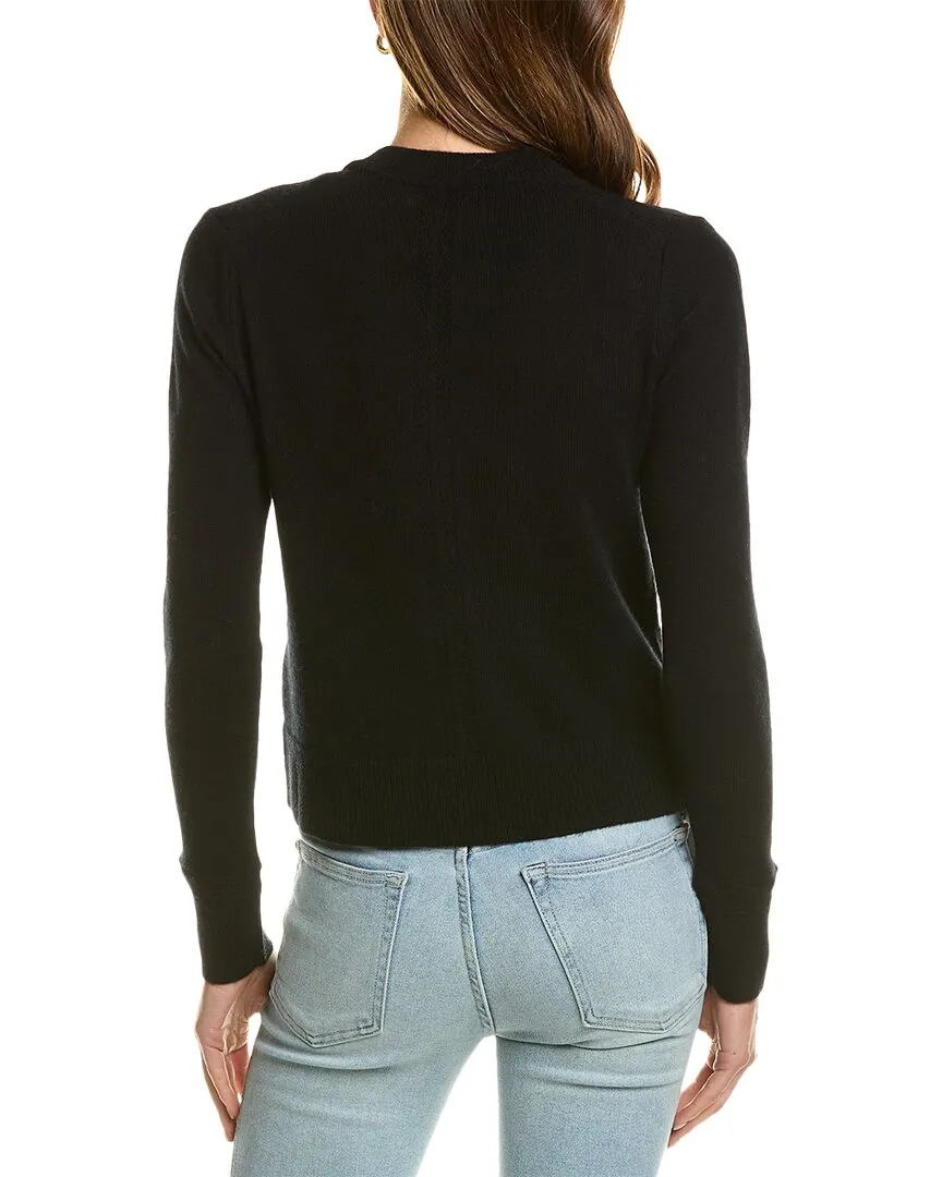 Hannah Rose Wool & Cashmere-Blend Cardigan