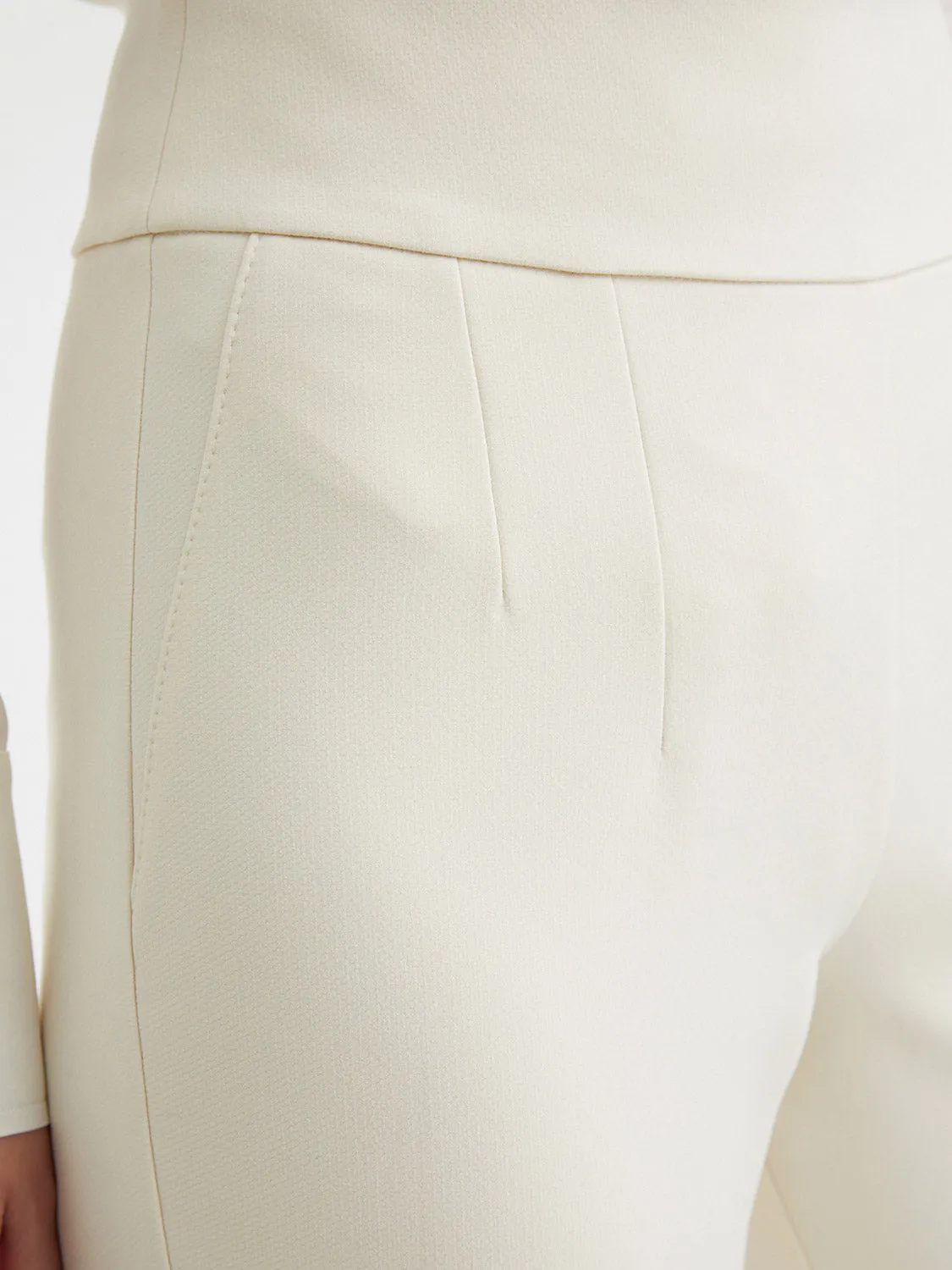 High-Waisted Carrot Pants