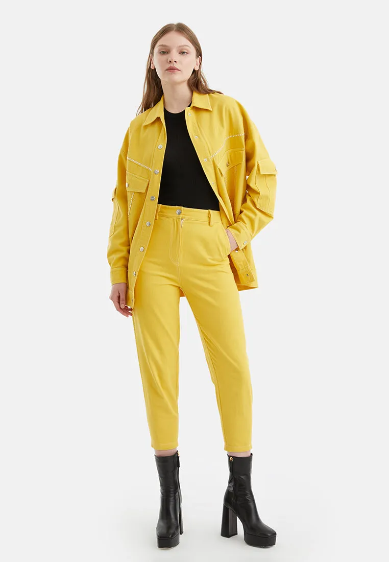 High-Waisted Mom Jeans