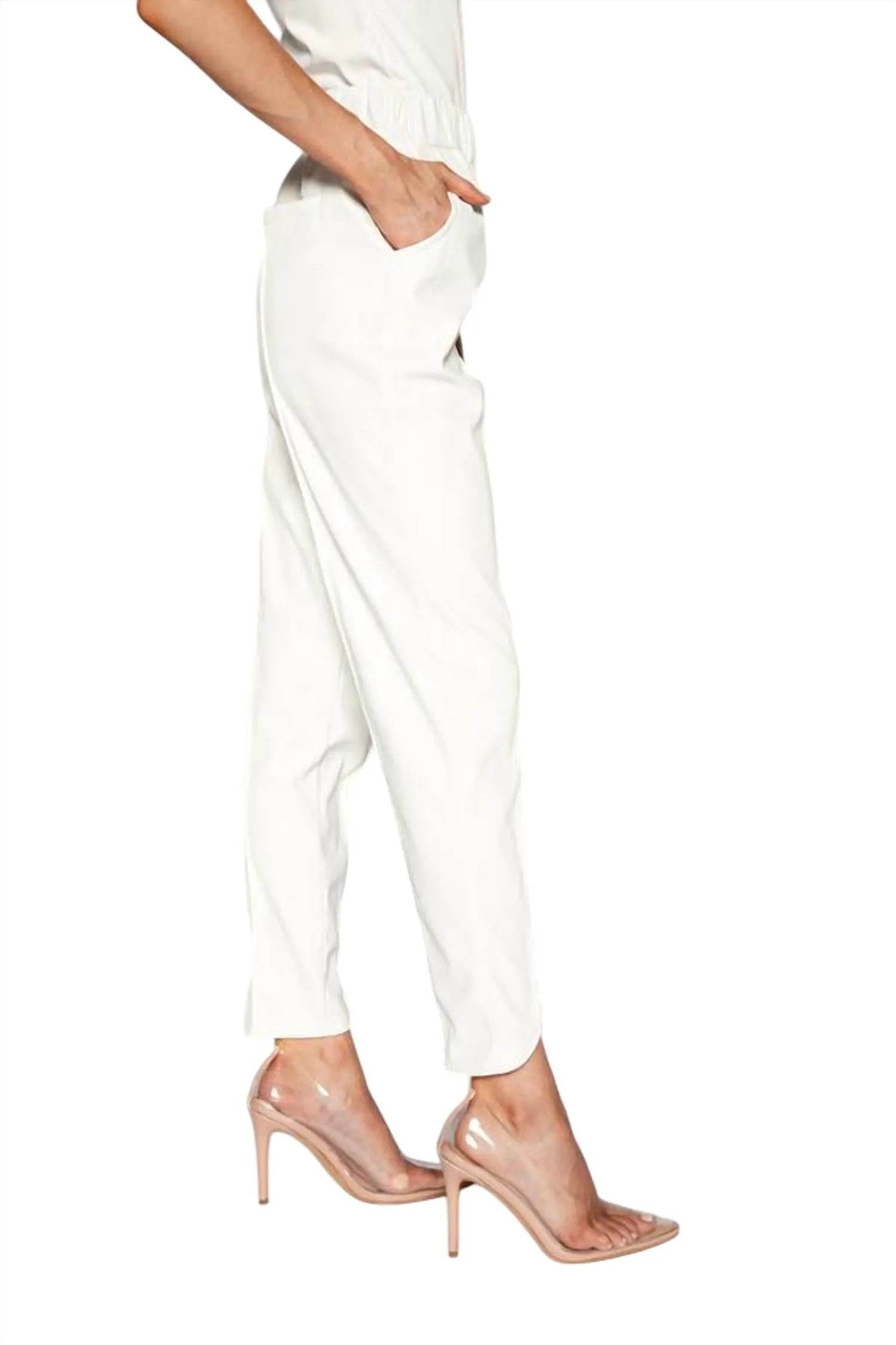 Hilton Pant In White