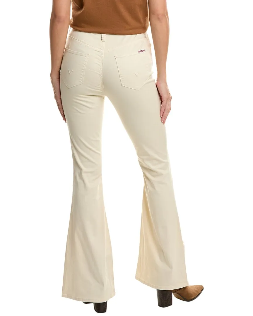 HUDSON Jeans Heidi Sandy Fleur High-Rise Flare Jean