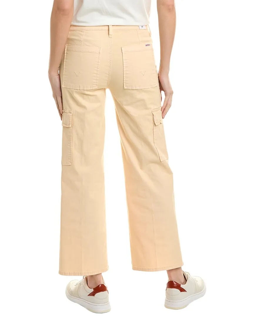 HUDSON Jeans Rosalie Bleached Sand High-Rise Wide Leg Jean