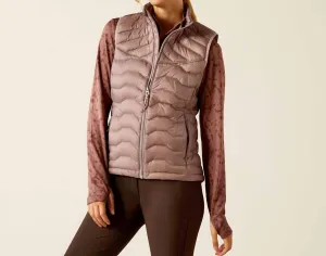 Ideal Down Vest In Purple Dove