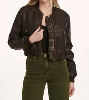 Inez Jacket In Cacao