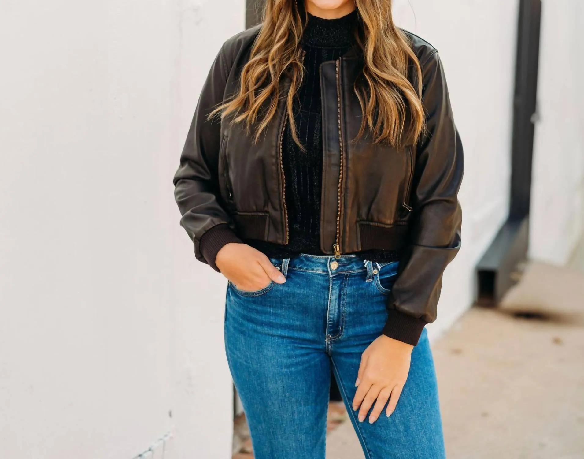 Inez Jacket In Cacao