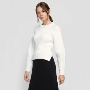 Iona Organic Cotton Cropped Sweater