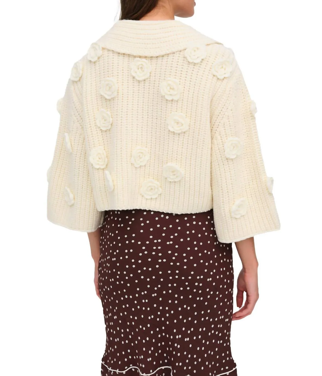 Ivy Cardigan In Cream