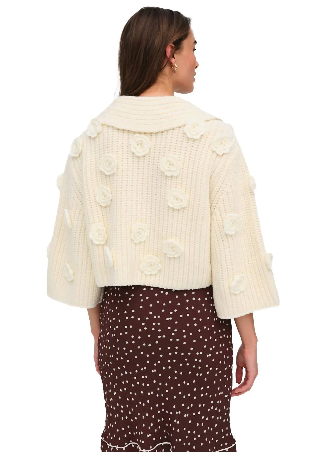 Ivy Cardigan In Cream