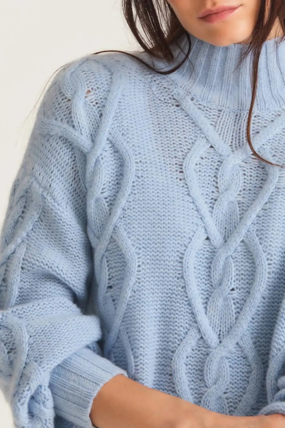 Izia Pullover In Blue Haze