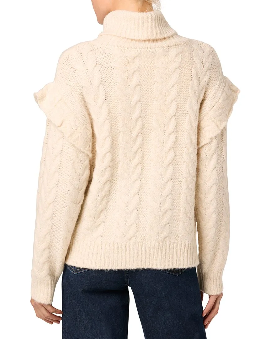 JOE'S Jeans Turtleneck Ruffle Sweater