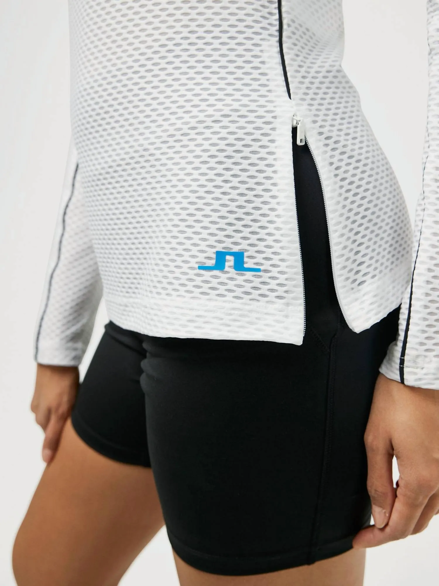 Jonah Golf Mid Layer Pullover In White