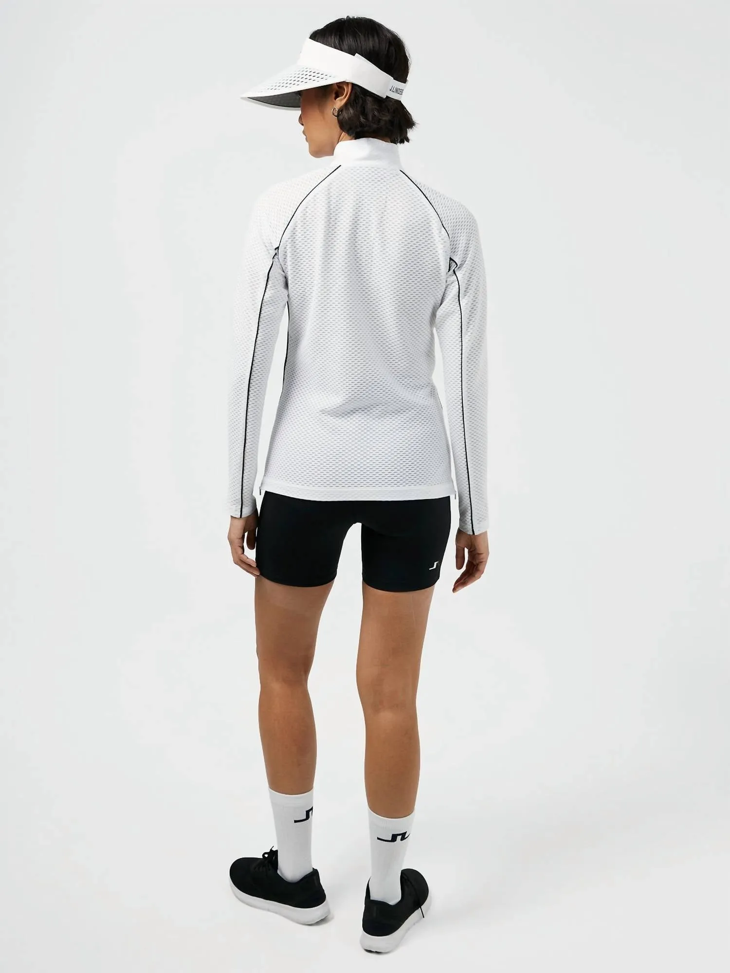 Jonah Golf Mid Layer Pullover In White