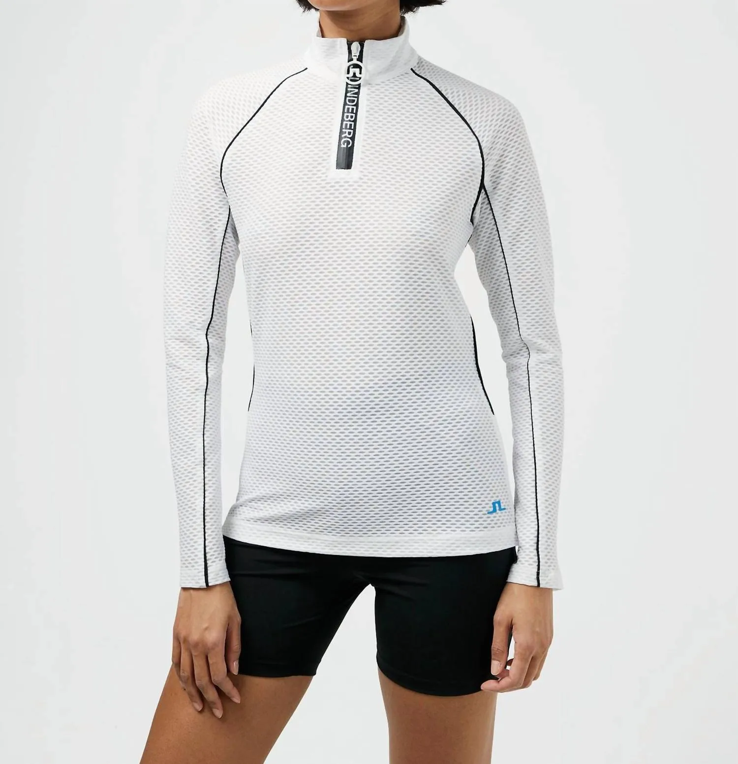 Jonah Golf Mid Layer Pullover In White