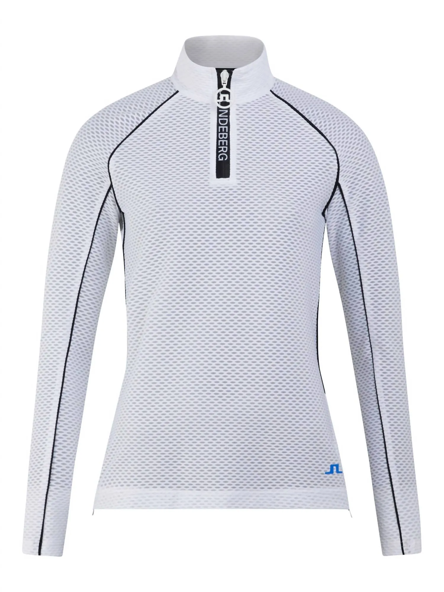 Jonah Golf Mid Layer Pullover In White