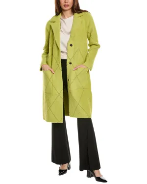Joseph Ribkoff Fuzzy Eyelash Coat