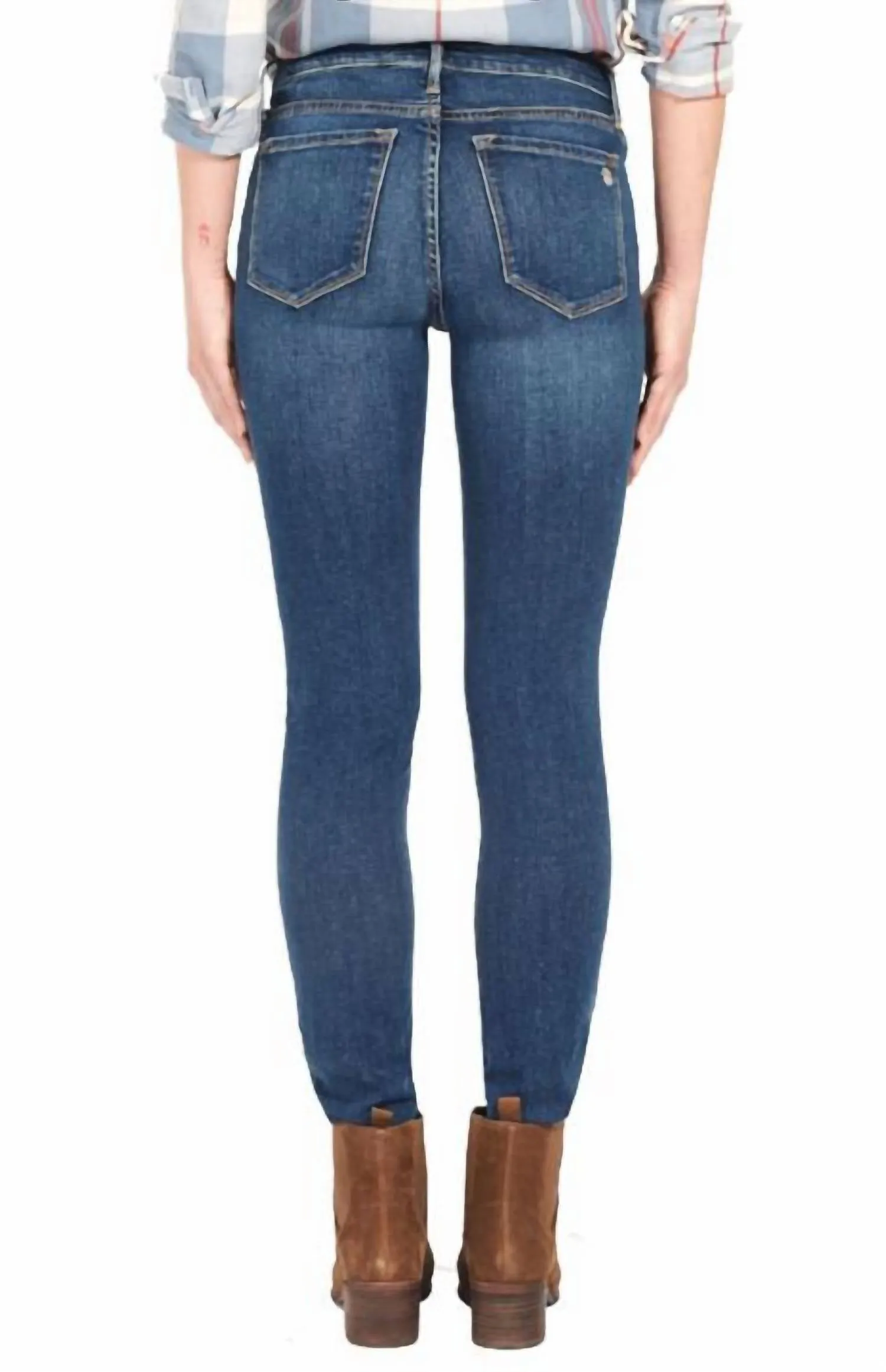 Jude Mid Rise Super Skinny Jean In Ain't No Sunshine