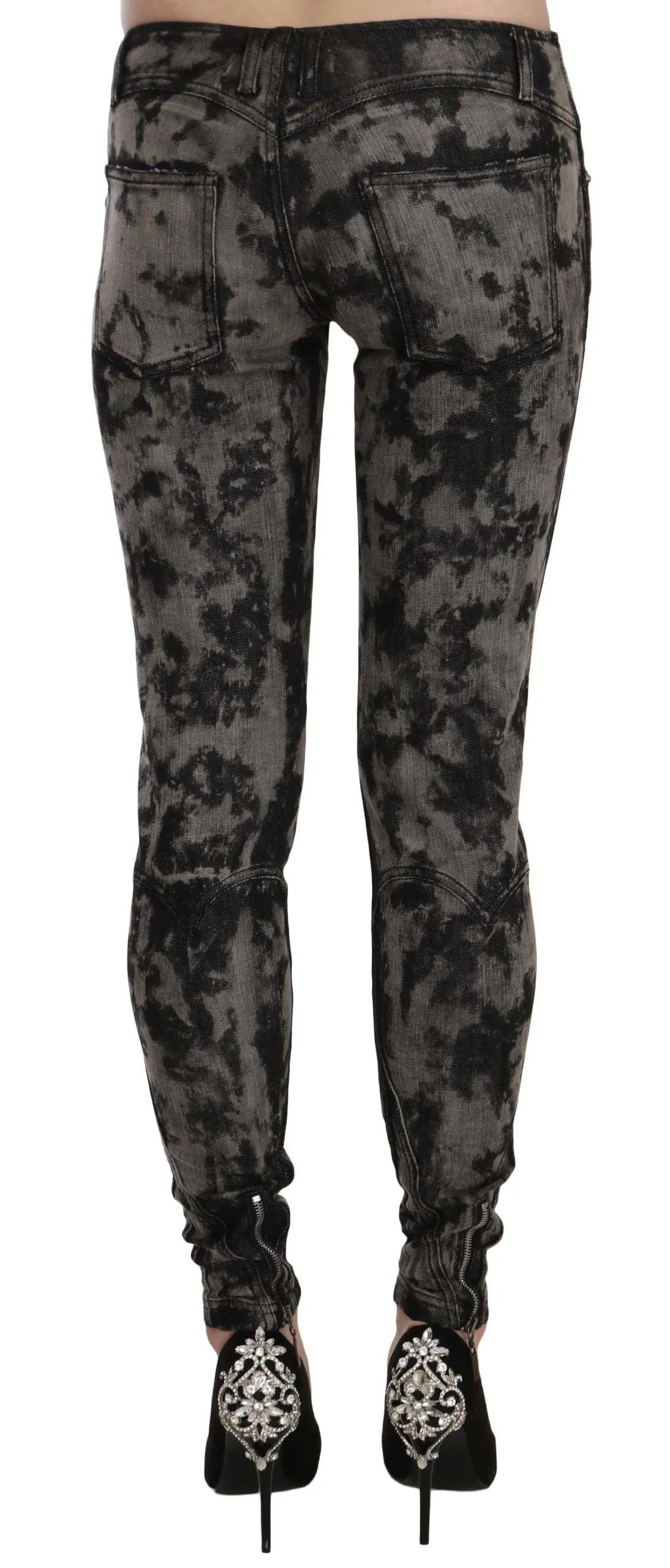 Just Cavalli   Faded Low Waist Skinny blue Trousers Women's Jeans