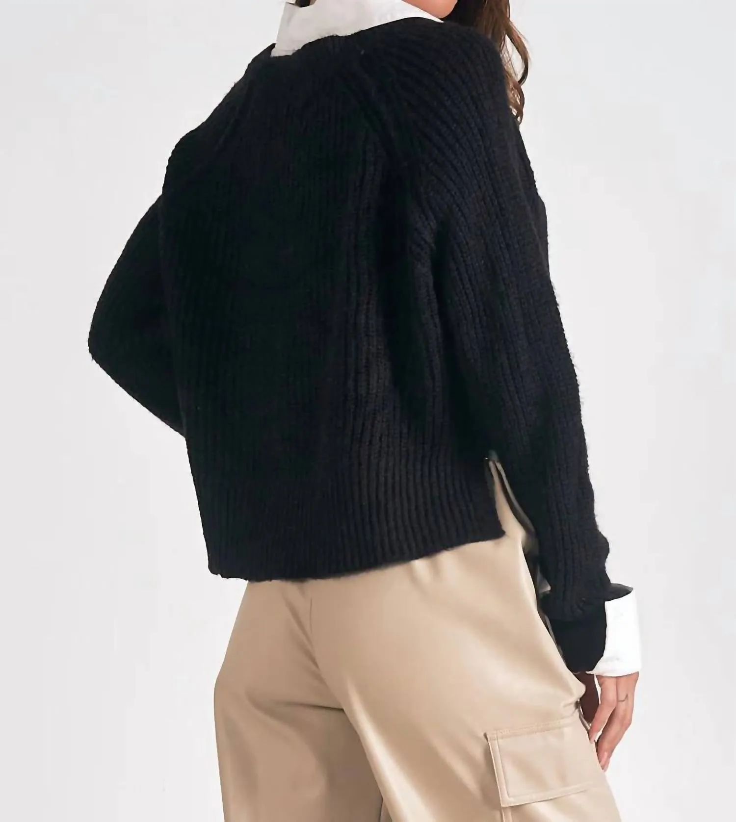 Kasha Sweater In Black