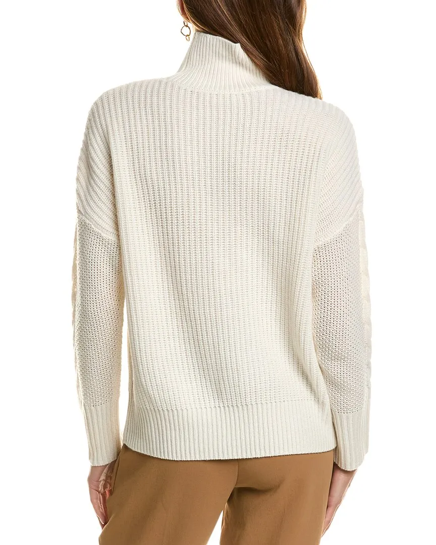 Kier   J Turtleneck Wool & Cashmere-Blend Sweater