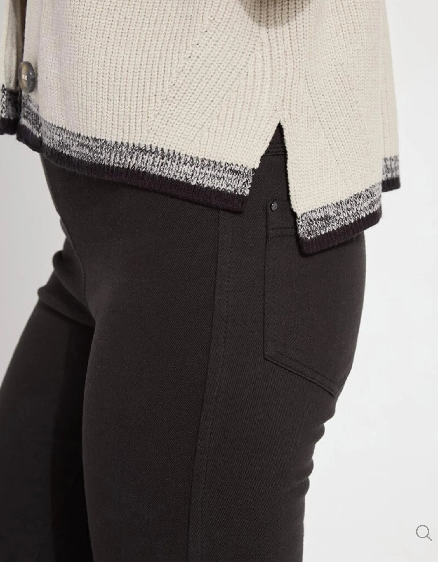 Lilith Cardigan Sweater In Light Pewter