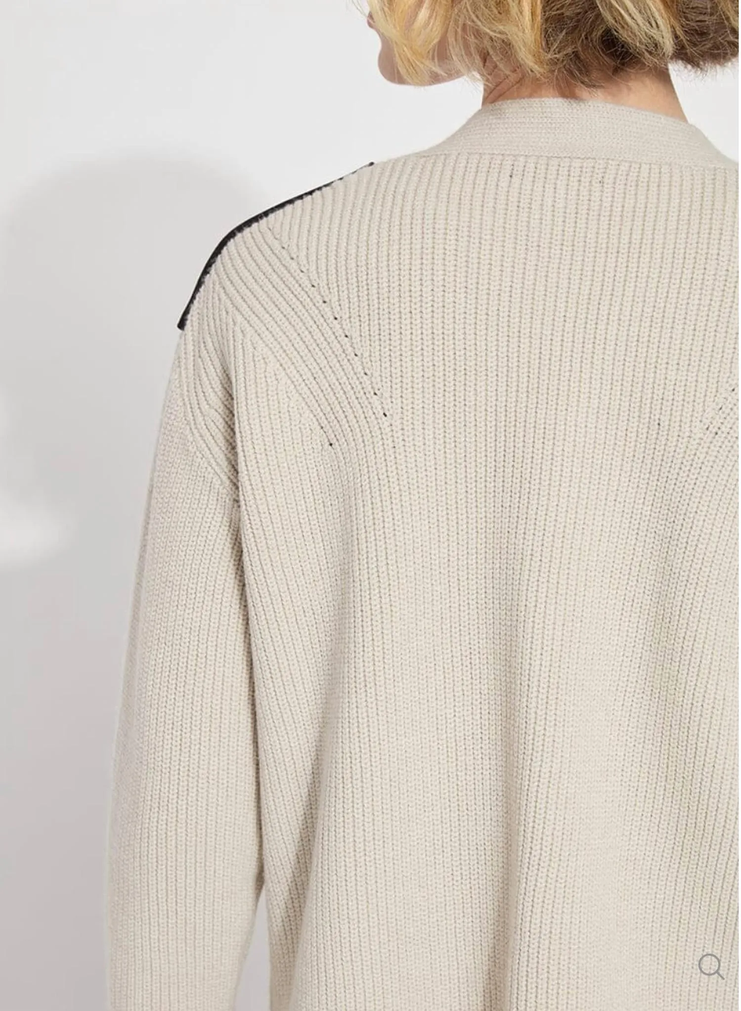 Lilith Cardigan Sweater In Light Pewter