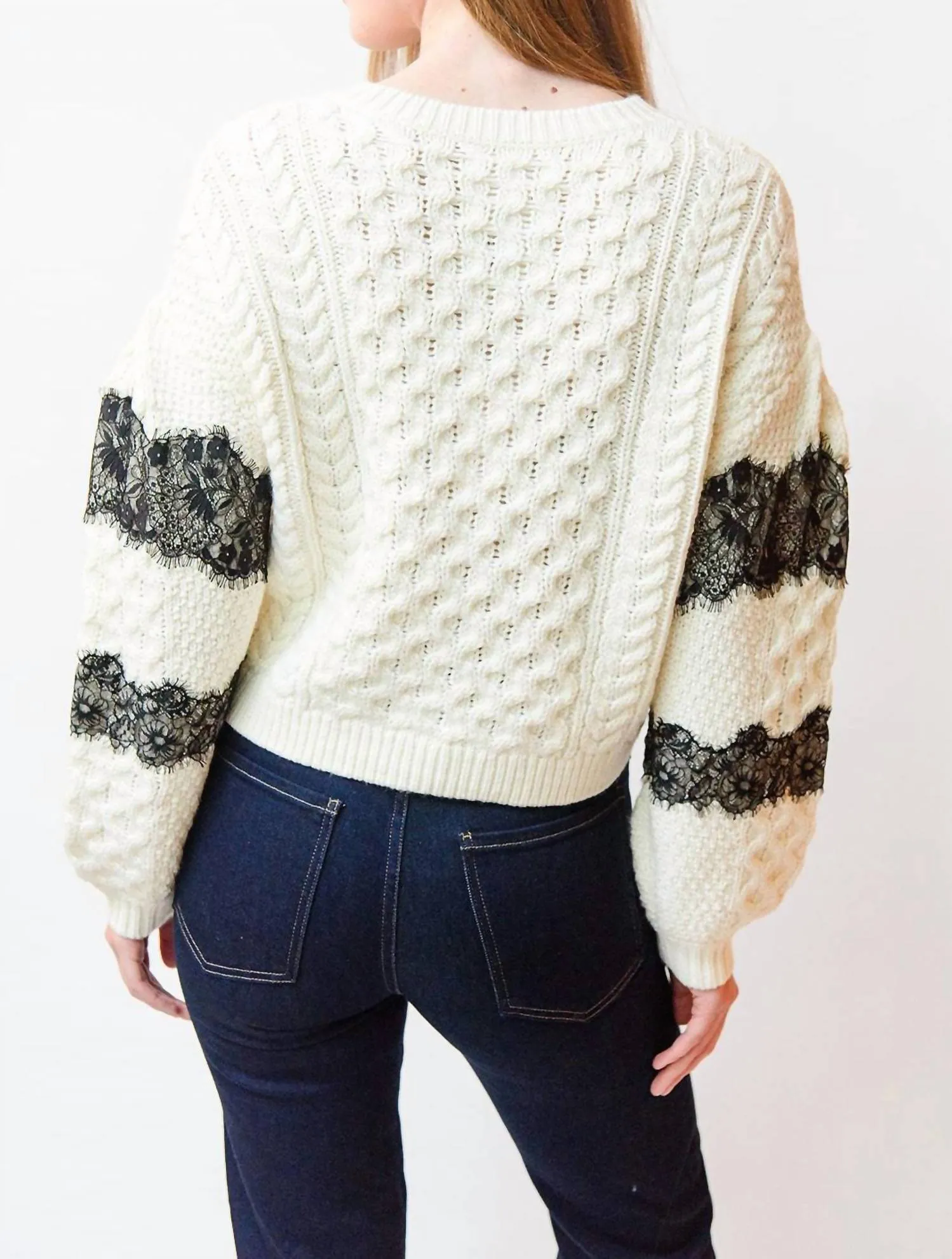 Louise Cardigan In White And Black