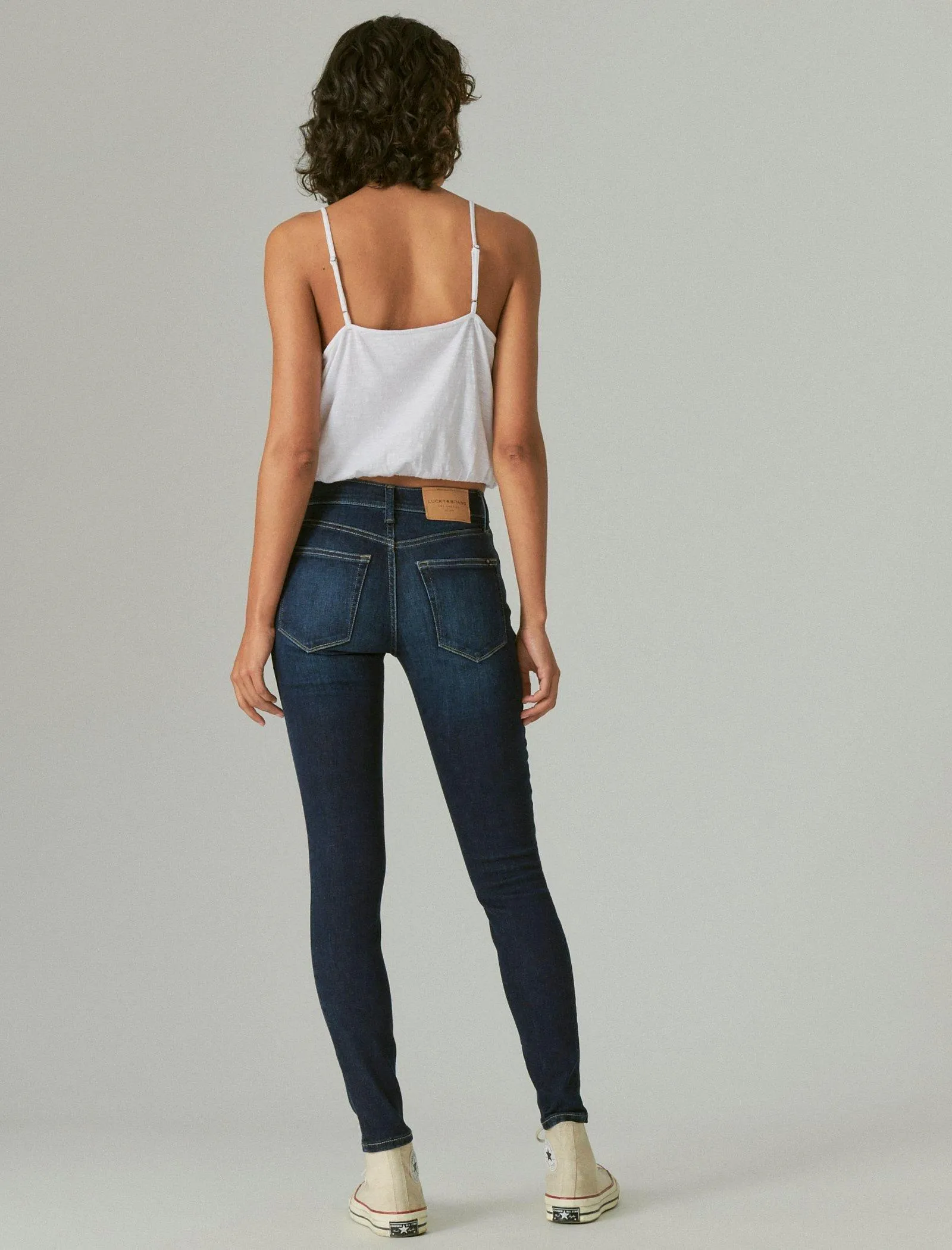 Lucky Brand Women's Mid Rise Ava Super Skinny