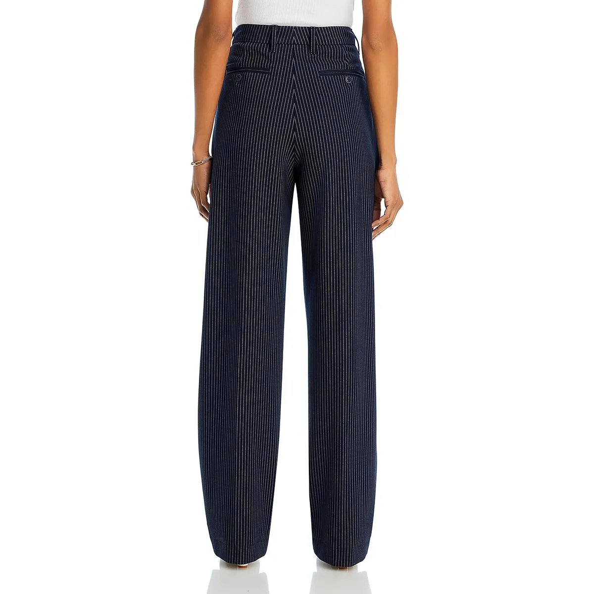 Marianne Womens Ponte Pleated Wide Leg Pants