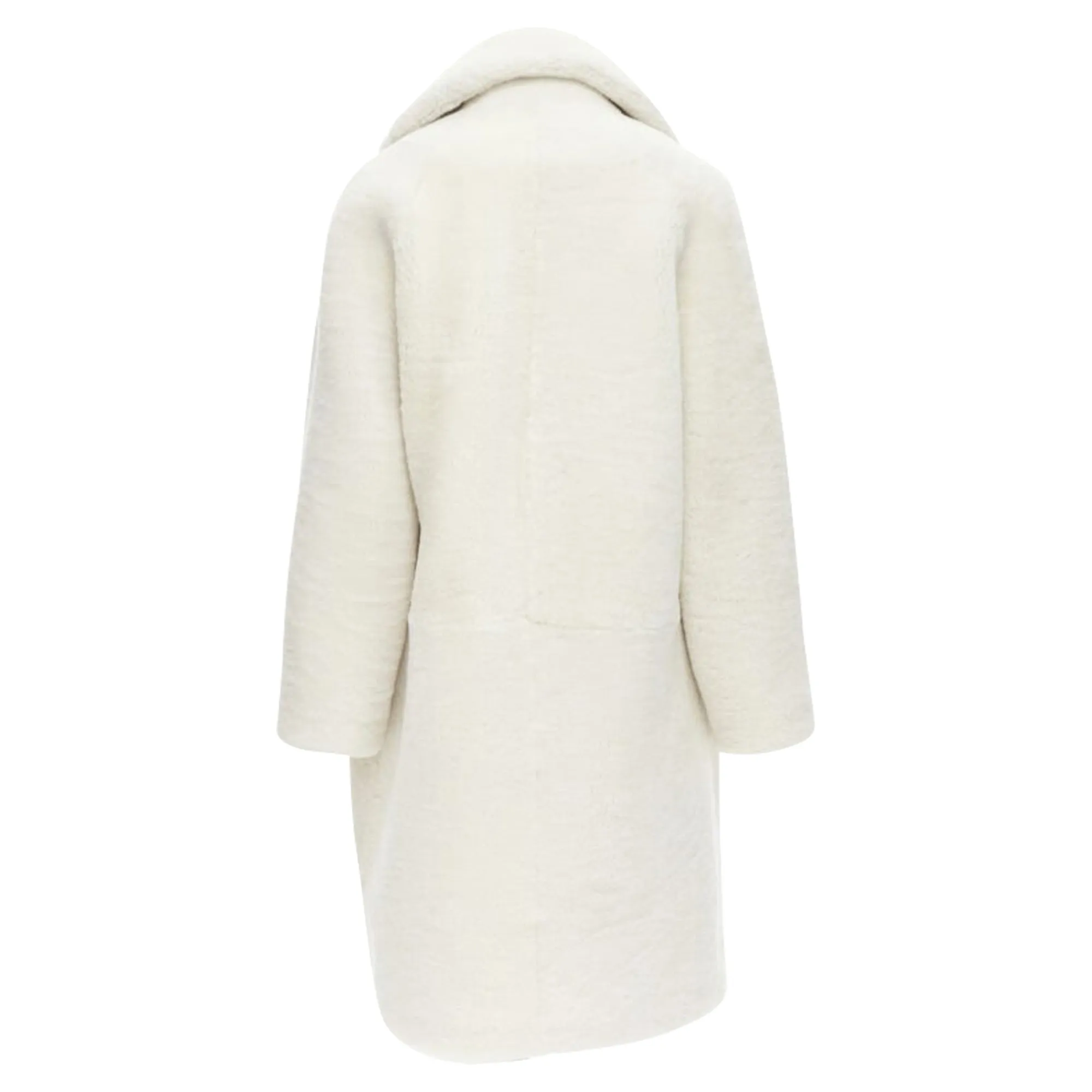 Martin Grant lambskin shearling oversized Teddy coat